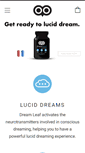 Mobile Screenshot of luciddreamleaf.com